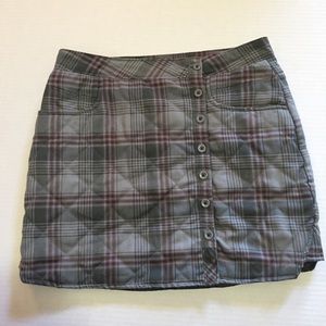 >>5 for $25>> Horny Toad Grey Quilted Skirt - #160
